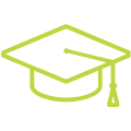 student and educator support icon